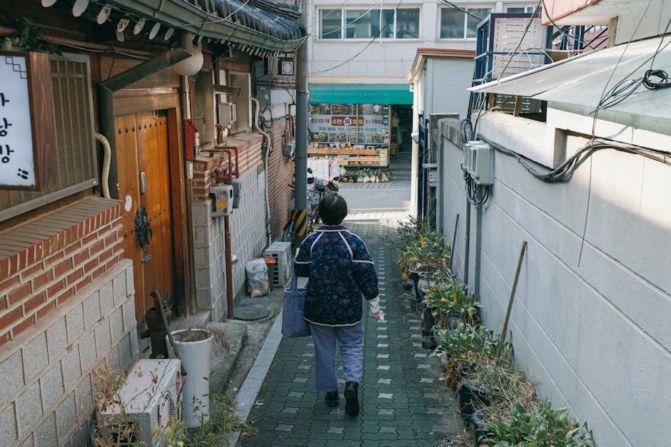 Korean Traditional Alley — Korea